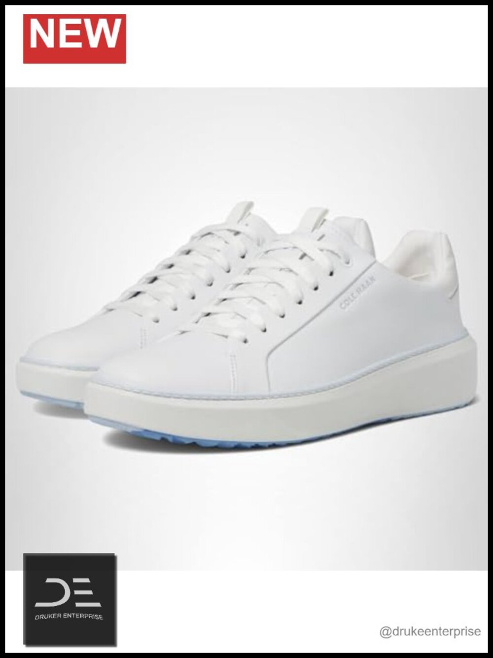 Women's Waterproof Leather Golf Shoes - Performance Spikeless